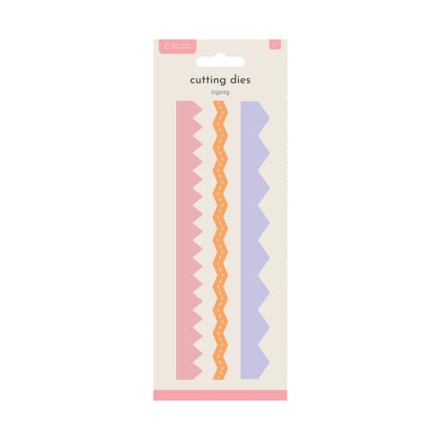 Crafters Companion - Stanzschablone "Zig Zag" Dies