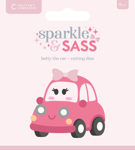 Crafters Companion - Stanzschablone "Betty the Car" Dies