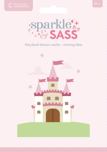 Crafters Companion - Stanzschablone "Fairyland Dream Castle" Dies
