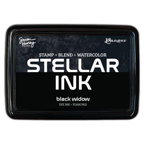 Ranger - Stella Ink Pad "Black Widow" Design by Simon Hurley Create - Pigment Stempelkissen