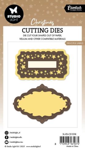 Studio Light - Stanzschablone "Fanciful Labels" Dies
