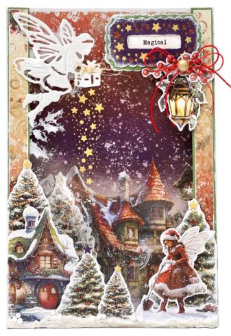 Studio Light - Stanzteile "Fairy Christmas" Die Cut Block - 20 Bogen