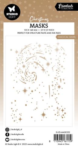 Studio Light - Schablone "Magical Swirl" Stencil  