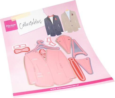 Marianne Design - Präge- und Stanzschalone "Gentlemen's Jacket" Collectables Dies