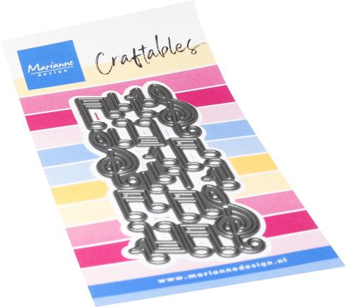 Marianne Design - Stanzschablone "Music" Craftables Dies