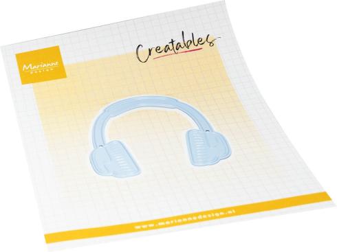 Marianne Design - Präge- und Stanzschablone "Headphone" Creatables Dies