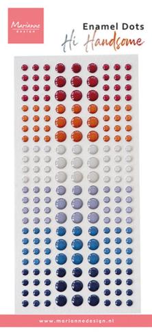 Marianne Design - Klebeperlen "Hi Handsome!" Enamel Dots