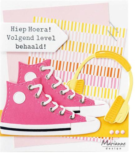 Marianne Design - Klebeperlen "Hi Handsome!" Enamel Dots