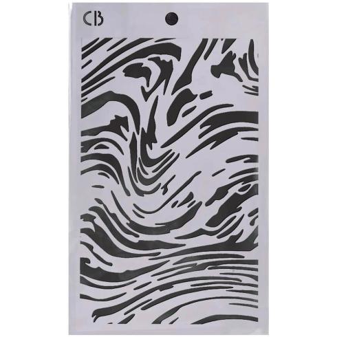 Ciao Bella - Schablone 5x8 Inch - Mixed Media Triple Layer Stencils Set "#002"
