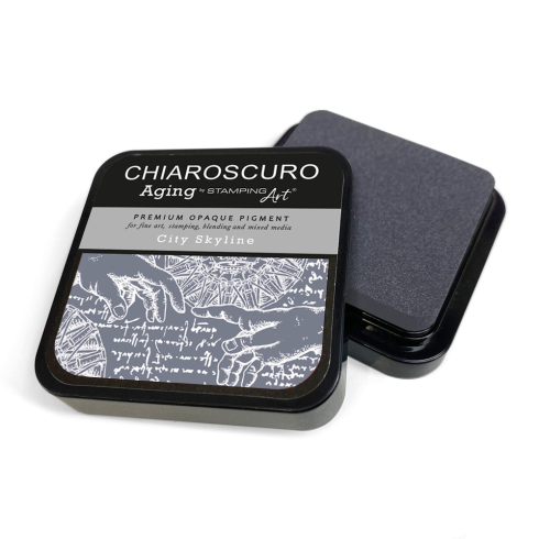 Ciao Bella - Chiaroscuro Aging Ink Pad "City Skyline" Pigment Stempelkissen