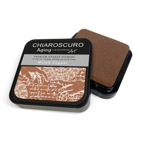 Ciao Bella - Chiaroscuro Aging Ink Pad "Muted Copper" Pigment Stempelkissen