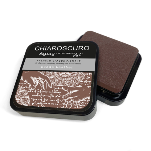 Ciao Bella - Chiaroscuro Aging Ink Pad "Suede Leather" Pigment Stempelkissen