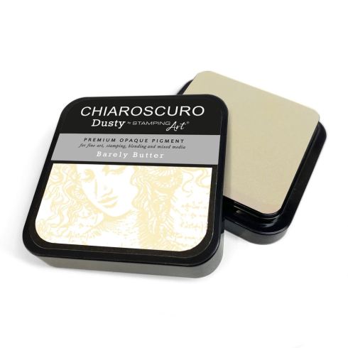Ciao Bella - Chiaroscuro Dusty Ink Pad "Barely Butter" Pigment Stempelkissen