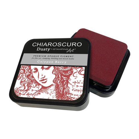 Ciao Bella - Chiaroscuro Dusty Ink Pad "Calypso Berry" Pigment Stempelkissen