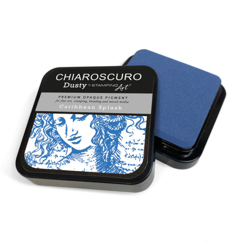 Ciao Bella - Chiaroscuro Dusty Ink Pad "Caribbean Splash" Pigment Stempelkissen