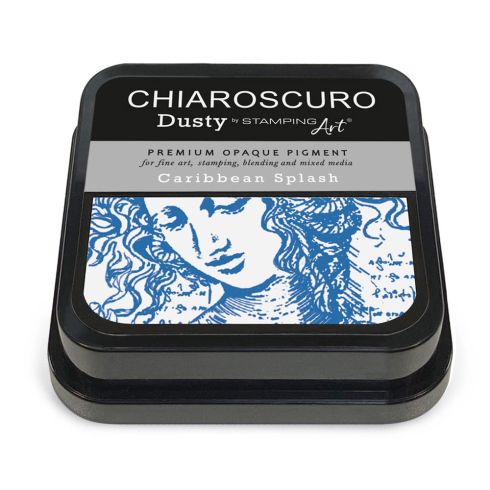 Ciao Bella - Chiaroscuro Dusty Ink Pad "Caribbean Splash" Pigment Stempelkissen