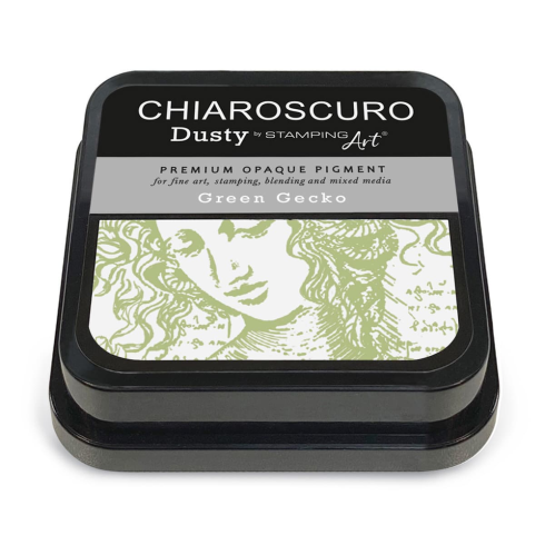 Ciao Bella - Chiaroscuro Dusty Ink Pad "Green Gecko" Pigment Stempelkissen