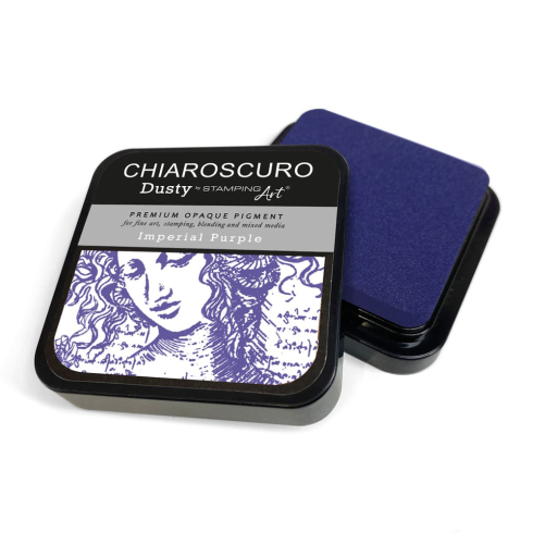 Ciao Bella - Chiaroscuro Dusty Ink Pad "Imperial Purple" Pigment Stempelkissen