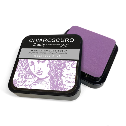 Ciao Bella - Chiaroscuro Dusty Ink Pad "Mulberry Bush" Pigment Stempelkissen