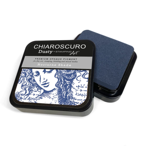 Ciao Bella - Chiaroscuro Dusty Ink Pad "Nocturne Shade" Pigment Stempelkissen