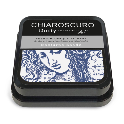 Ciao Bella - Chiaroscuro Dusty Ink Pad "Nocturne Shade" Pigment Stempelkissen