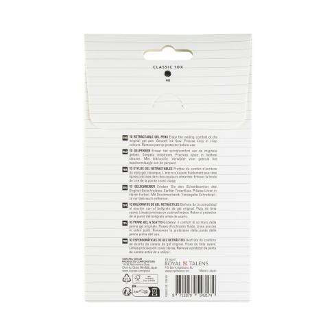 Sakura - Gelstift - Classic Set "Black" Gelly Roll Pen Retractable