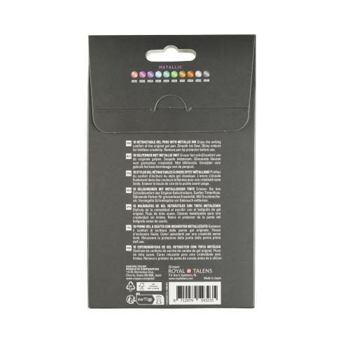 Sakura - Gelstift - Metallic Set "Rainbow" Gelly Roll Pen Retractable