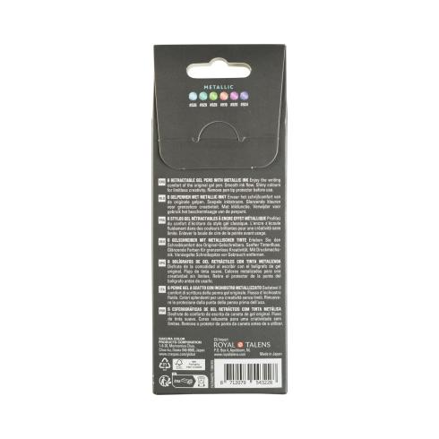 Sakura - Gelstift - Metallic Set "Rainbow" Gelly Roll Pen Retractable