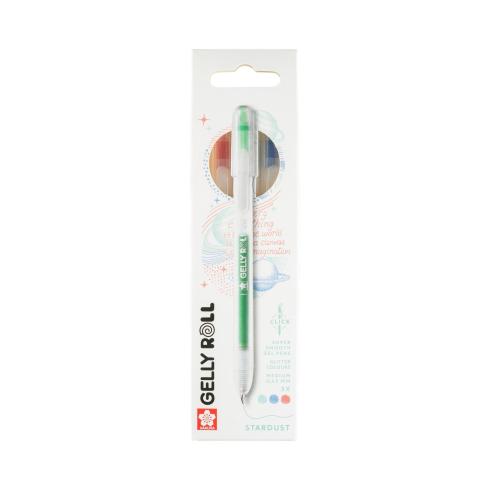 Sakura - Gelstift - Stardust Set "Blue Red Green" Gelly Roll Pen Retractable
