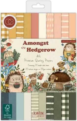 Craft Consortium - Papierblock A4 "Amongst the Hedgerow" Paper Pad - 20 Bogen