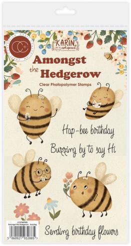 Craft Consortium - Stempelset "Buzzing" Clear Stamps