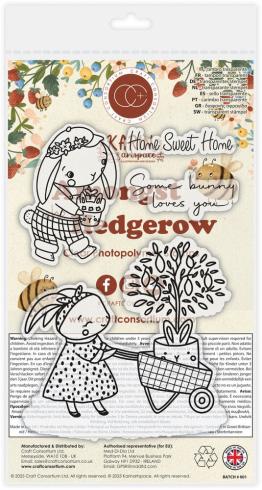 Craft Consortium - Stempelset "Bunny" Clear Stamps