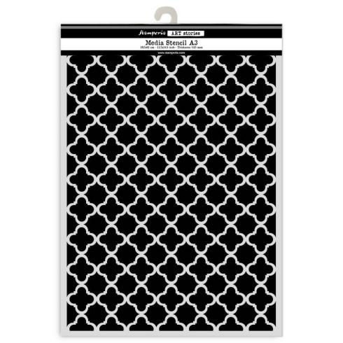 Stamperia - Schablone A3 "Bee Net" Stencil