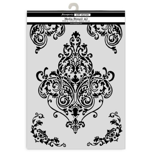 Stamperia - Schablone A3 "Selection" Stencil