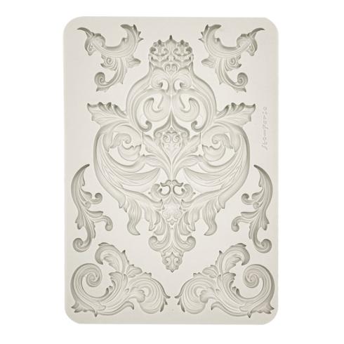 Stamperia - Gießform A4 "Frieze and Corners" Soft Mould