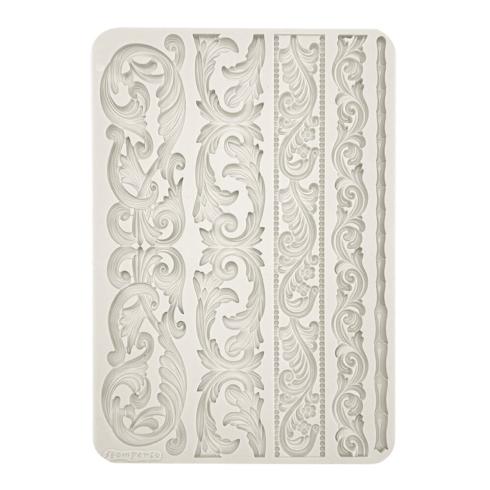 Stamperia - Gießform A4 "Stripes" Soft Mould