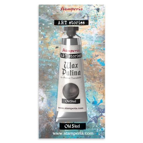 Stamperia - Antik Wachs "Old Steel" Wax Patina 40ml