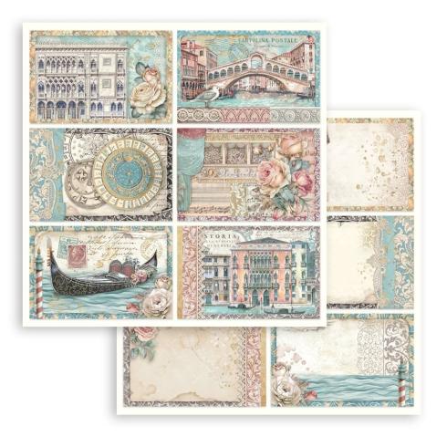 Stamperia - Designpapier "6 Cards" Paper Sheets 12x12 Inch - 10 Bogen