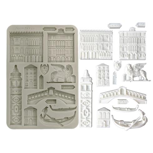 Stamperia - Gießform A5 "Monuments" Soft Mould 