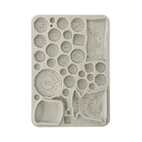 Stamperia - Gießform A5 "Old Coins" Soft Mould 