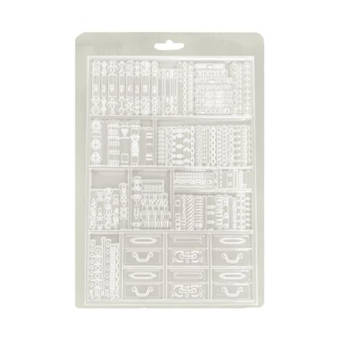 Stamperia - Gießform A5 "Books" Soft Mould 