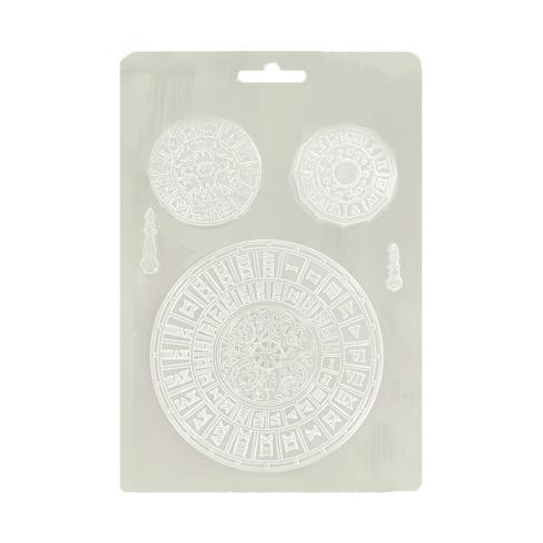 Stamperia - Gießform A5 "Clocks" Soft Mould 