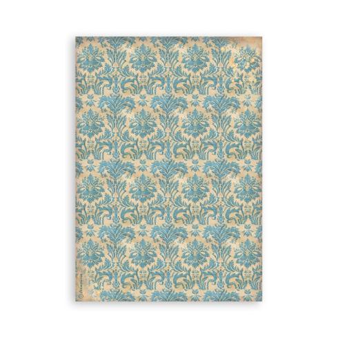 Stamperia - Washi Papier "Venice City of Art" Washi Pad 14,8x21cm - 8 Bogen