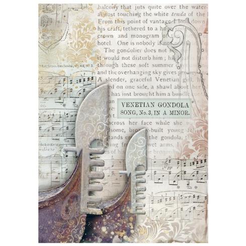 Stamperia - Decopatch Papier "Backgrounds" Decoupage A6 - 8 Bogen  