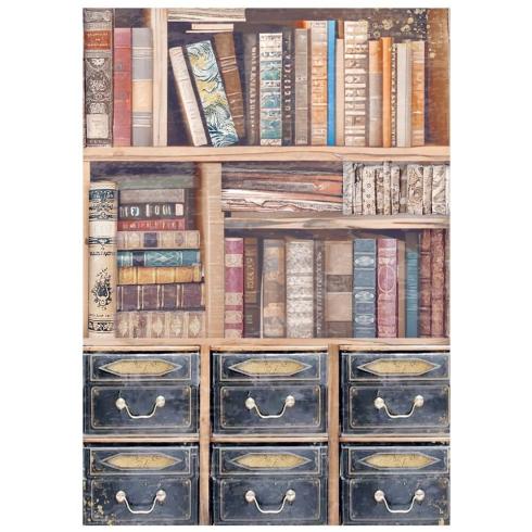 Stamperia - Decopatch Papier "Backgrounds" Decoupage A6 - 8 Bogen  