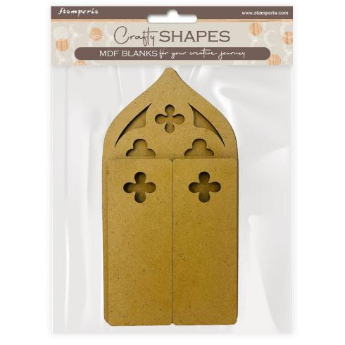 Stamperia - Holzteile "Window" MDF Crafty Shapes Blanks