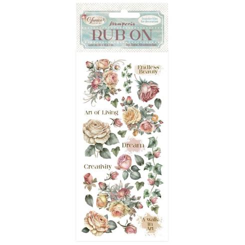 Stamperia - Transfer Aufkleber "Roses" Rub-On