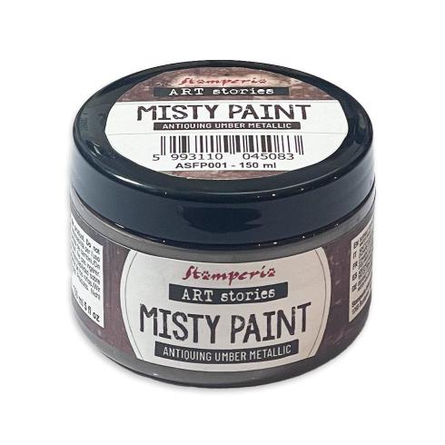 Stamperia - Misty Paint "Metallic Antiquing Umber" 150ml