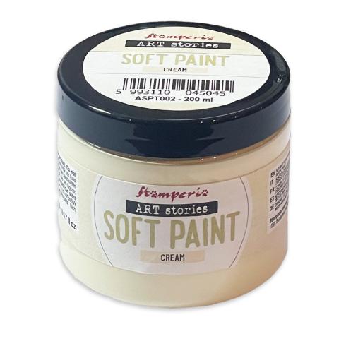 Stamperia - Kreidefarbe "Cream" Soft Paint 200ml