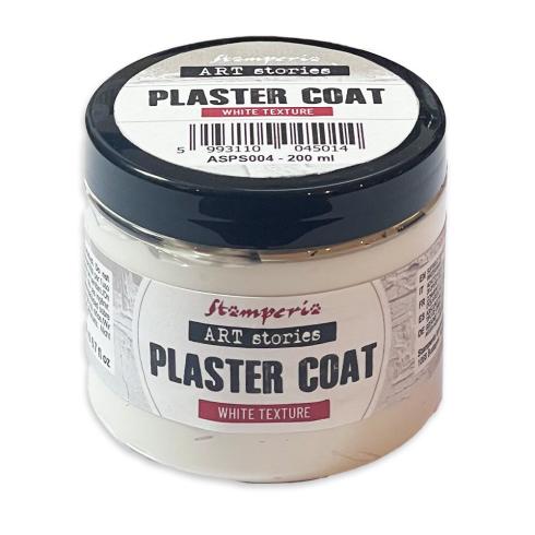 Stamperia - Strukturpaste "White" Texture Paste Plaster Coat 200ml